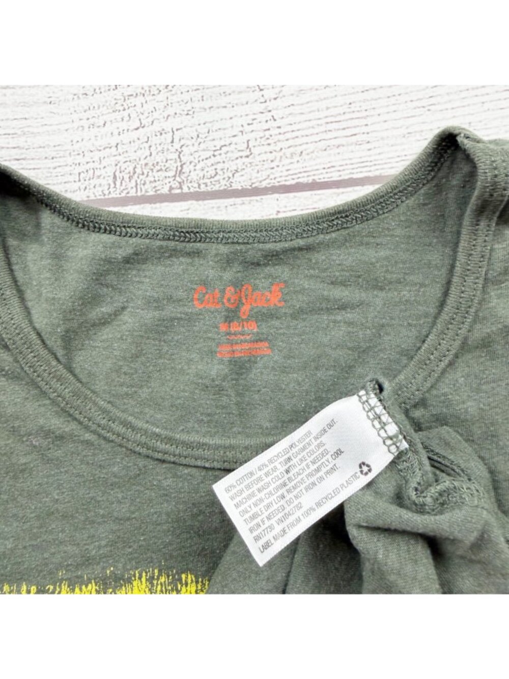 Cat & Jack Kids Adventure Graphic Tank Lightweight Sleeveless Shirt M 8-10 - Picture 2 of 3